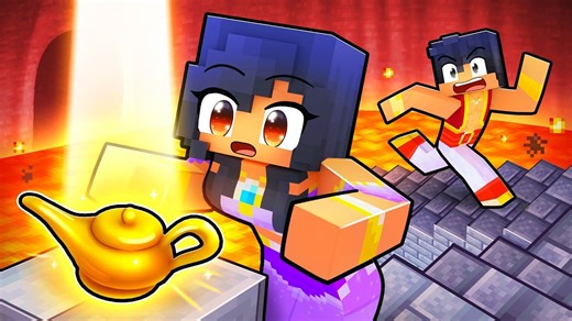 【Aphmau】Aphmau在《我的世界》中的天才秘密！_我的世界_游戏实况