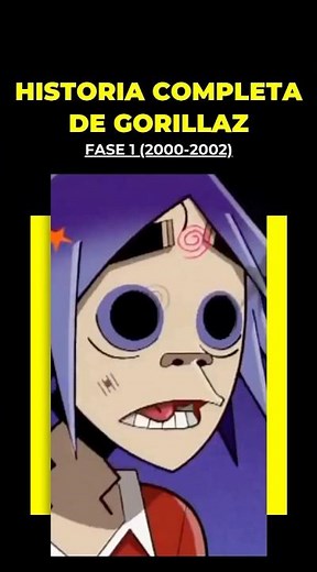 Resumen de historia de Gorillaz Fase 1