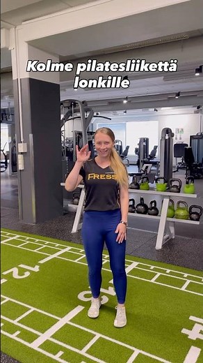 Kolme pilatesliikettä lonkille
