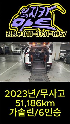 휠체어 차량 고민 끝! 카니발 6인승 직접 보여드립니다 #automobile #캠핑 #카니발