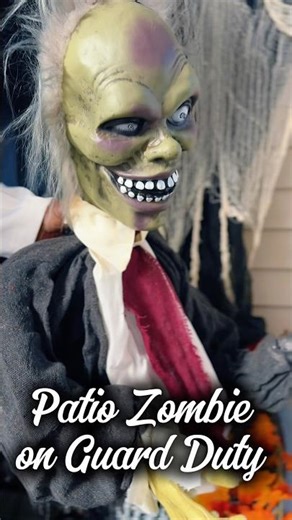 Animated Zombie Groundbreaker 🧟‍♂️ | Creepy Halloween Patio & Yard Decor 2025