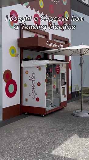92K views · 3.8K reactions | $7 Cupcake from a Vending Machine, EAT or PASS? #hungryfam #tastetest #eatwithme #sprinkles #sprinklescupcake #sprinklescupcakeatm | Hungry OC | Facebook