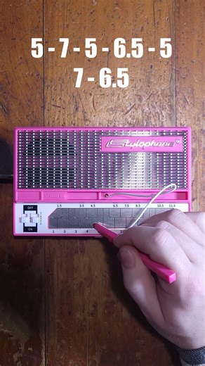Metallica - Enter Sandman / Stylophone Tutorial with Tabs #Metallica #Stylophone #StylophonePink