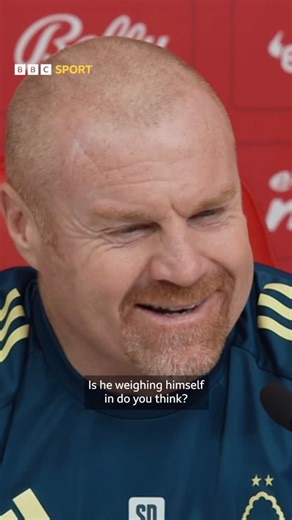 Match of the Day on Instagram: "Come for Sean Dyche talking about weighing players, stay for the Brian Clough impression 🗣️"