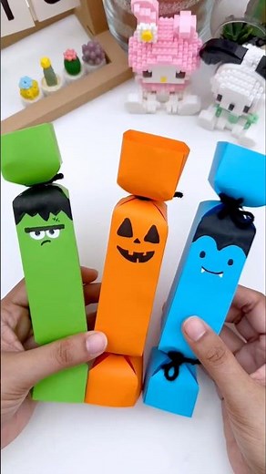 Easy and simple paper craft ideas for Halloween