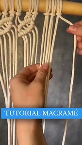 🔴TUTORIAL MACRAMÉ 🔴 ✅️ Si te Gustó este video, Guarda y comparte 😉 #macrame #nudosmacrame #manualidades #tutorialmacrame #aprendermacrame #patronmacramé | Cuerdasycreaciones