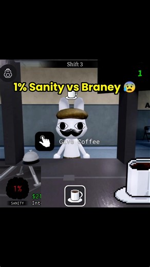 1% Sanity vs Braney 😰 Animal Hospital Roblox