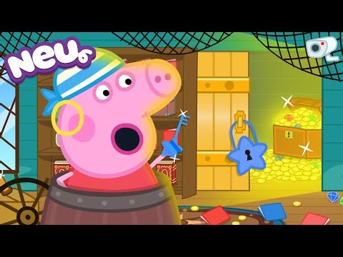Peppa-Wutz-Geschichten 🏴‍☠️ Escape Room 🔑 Videos für Kinder