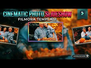 Filmora Template—Cinematic Photo Slideshow in Filmora 15
