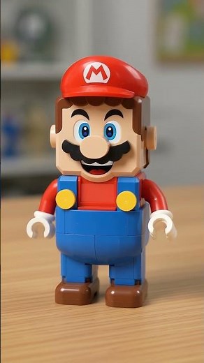 Built a Mario LEGO in Seconds! 🍄🧱⚡