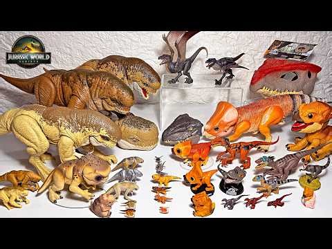 Distortus rex vs Mutadon! FT. Aquilops & Velociraptor! Jurassic World Rebirth Dinosaurs Collection!