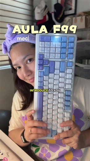 Experience the AULA F99 Mechanical Keyboard ASMR