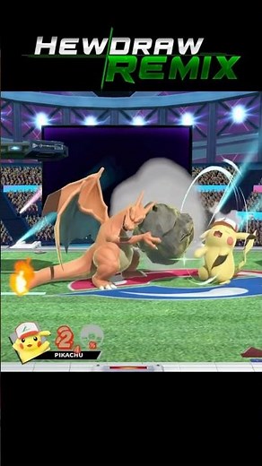 New Charizard Moveset in HewDraw Remix (Smash Ultimate Mod) #smashbros #charizard #pokemon