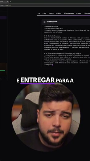 IA Cria Seu App Fitness em Minutos! Veja Como! #shorts