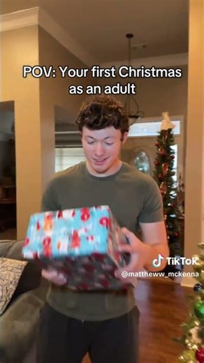 First Christmas as an adult?!!🎄#merrychristmas