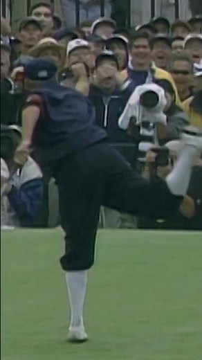 Relive Payne Stewart's legendary putt during the final round of the 1999 U.S. Open at Pinehurst