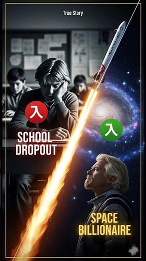 School Dropout to Space Billionaire! 🚀 Richard Branson’s True Success Story | Julhar Inspires