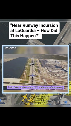 322 reactions · 20 shares | "Near Runway Incursion at LaGuardia – How Did This Happen?" #micma #Planes #aviation #fulvideo #news #airplanecrash #emergency #newst | Mich Mwakapiki | Facebook