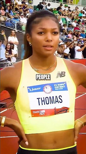 Gabby Thomas Greatest Comeback Against Sha'Carri Richardson! 😱🇺🇸