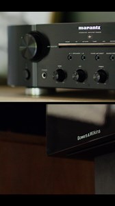 Elegant design meets simple usability with the Marantz PM8006. Pair with Bowers & Wilkins 600 Series speakers for an enthralling acoustic experience. Explore more Marantz Perfect Pairings at https://bit.ly/3bcgLXv | Marantz Official