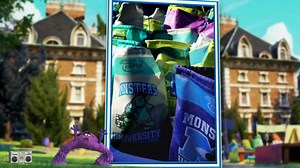 Disneymedia+ Subway Monsters University Campaign