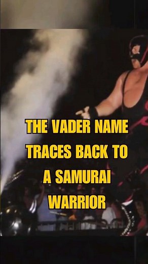 Origins Of Big Van Vader #Vader #bigvanvader #wwe #njpw