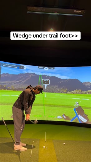 Bhavi Sohal | Wedge under trail foot: This drill is for players who lose balance or stand up through impact. Keeping the trail foot grounded improves... | Instagram