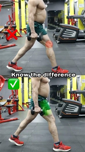 "Lunges Mistakes & Fix 💪 | Do Lunges Correctly for Better Results"#shorts #fitness #motivation