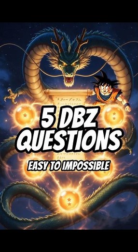 HOW WELL DO YOU KNOW DBZ? TAKE THIS QUIZ! 🐉🔥| #goku #dragonball #quiz #shorts