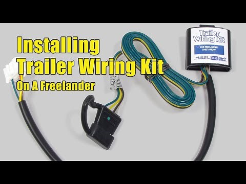 Installing Trailer Wiring Kit on a Land Rover Freelander | Atlantic British Presents