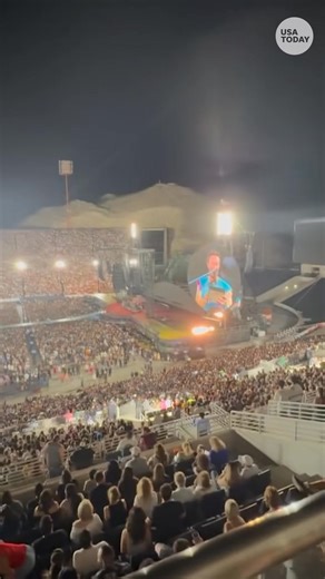 Coldplay was awarded their first key to a city while performing in Texas for their "Music of the Spheres Tour." | Austin American-Statesman