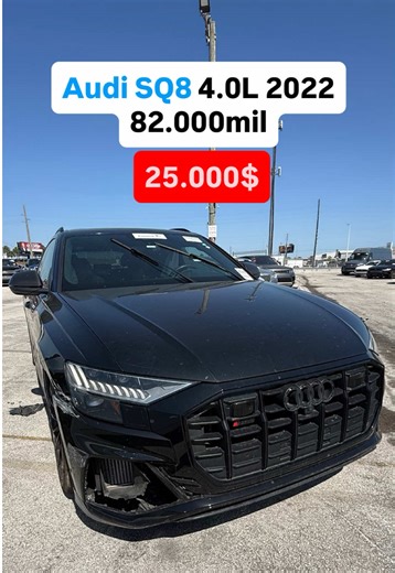 Audi SQ8 4.0L 2022 82.000mil 25.000$ 🇺🇸 Закрытые местные аукционы: ADESA, America’s Auto Auction (США) Подберу авто вашей мечты под ваш бюджет! ✅ Целые автомобили по вашим параметрам ✅ Доставка по США, в Украину, Европу, Молдову, Грузию, Казахстан и ОАЭ ☎️ 1 205 207 7982 Telegram, Viber, WhatsApp #АвтоИзСША #АвтоАукцион #АвтоПодбор #Manheim #ADESA