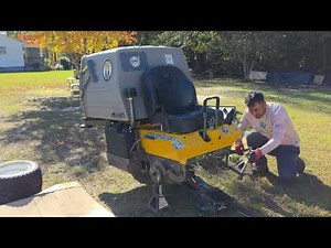 How to Replace the Blower Assembly on a Walker T23 Mower