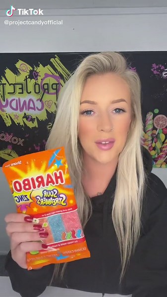 Haribo Sour Streamers Taste Test
