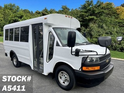 Reconditioned 2018 Chevrolet Express 3500 MFSAB Shuttle Bus 14,000 Miles!! | eBay