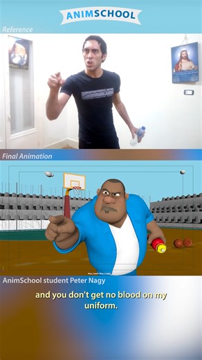 Water is for cowards 🚫🫗 Take a look at how animators act out their references in this great shot by AnimSchool graduate Peter Nagy! Visit AnimSchool.edu to learn more and start your 3D animation journey today! 🎬💫 Audio source: Remember the Titans (2000) #RememberTheTitans ##CharacterAnimation #AnimationBehindTheScenes #3DAnimation #AnimSchool | AnimSchool