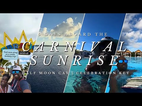 5 Days Aboard the CARNIVAL SUNRISE | Is it Worth it????