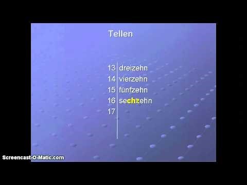 duits.de uitlegvideo: tellen in het Duits