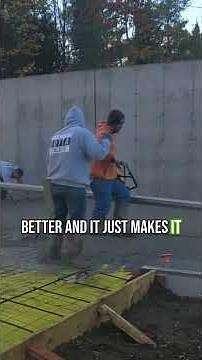 Is pouring concrete in rain worth the risk? #shorts