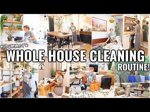 WEEKLY CLEANING ROUTINE!!🏠 WHOLE HOUSE CLEAN WITH ME | 2026 CLEANING MOTIVATION