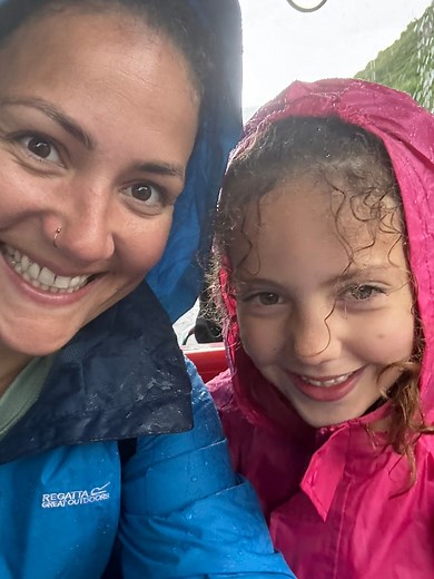 5.3K views · 148 reactions | A camping trip in the camper to Filey this weekend, we had every weather possible ️ sun, wind, rain, thunder and lightening! It all added to the adventure ️ we even walked 10 miles along the beach looking for sea glass  | Active Rainbow & Wellness Centre | Facebook