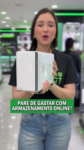 Pra você que está cansado de pagar por armazenamento em nuvem, como Google Drive, iCloud ou Dropbox, o Synology DiskStation é a solução ideal. Esse servidor NAS foi desenvolvido para uso doméstico ou pequenos escritórios, oferecendo uma forma eficiente de armazenar, compartilhar e proteger seus dados. 👉 É uma solução prática e segura para o seu armazenamento. Temos vários modelos de servidores disponíveis aqui na loja. Quer ver tudo? Clica no link da bio! #servidor #synology #synologydiskstatio