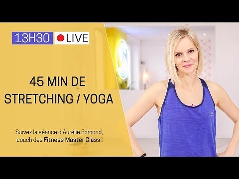 Vidéo LIVE Aurélie : Yoga et stretching