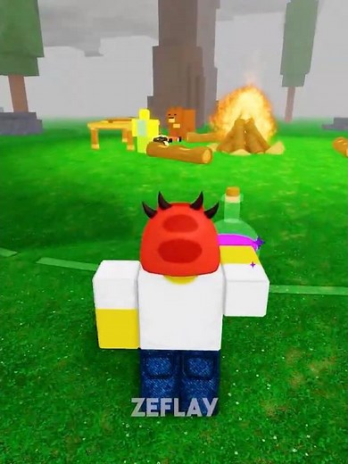 Dino Kid turning Noobs into Pros 😇 #99nightintheforest #roblox #99nights