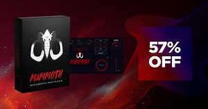Save 57% on Mammoth bass processing effect plugin by Aurora DSP