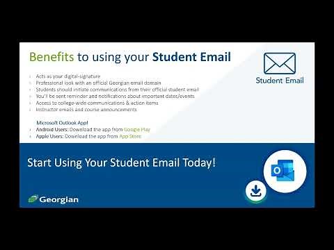 Official student email - Georgian College