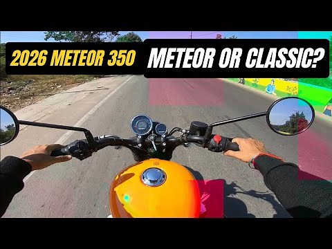 2026 New Royal Enfield meteor 350 detailed ride review ||