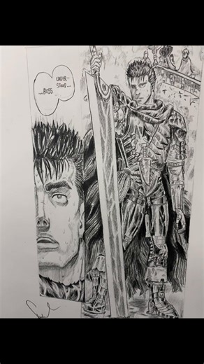 7 Hours of Art Creation Inspiring Berserk Fans