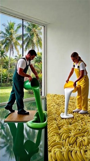 THIS SPLIT FLOOR IS EXOTIC ! 😱🟢🟡 Luxury Epoxy Transformation