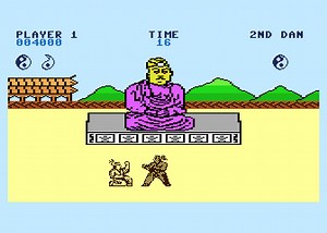 The Way of the Exploding Fist tatane enfin sur Atari XE/XL